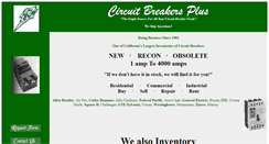 Desktop Screenshot of circuitbreakersplus.com